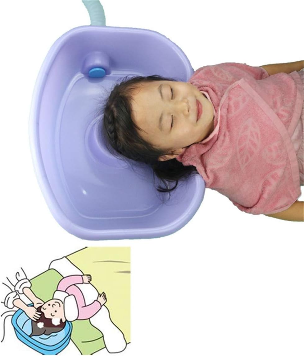 Medical Patient Care Shampoo Basin - Wash Hair in Bed,for The Disabled-Pregnant Women-Elderly-Child,Purple