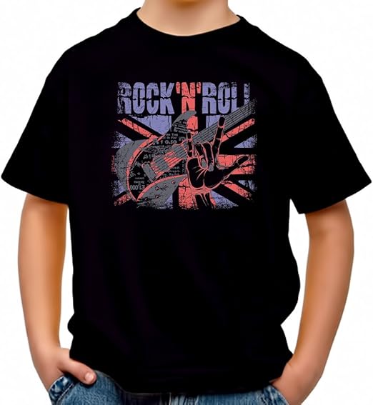 Rock n Roll Party Cool Kids TShirt Amazon.co.uk Clothing