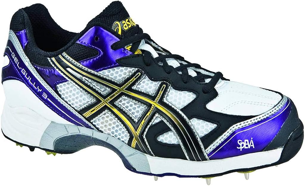 ASICS GelGully 3 Cricket Shoes 7 White Amazon.co.uk Shoes & Bags