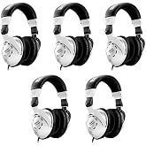 Behringer 5 Pack HPS3000 High-Performance Studio Headphones