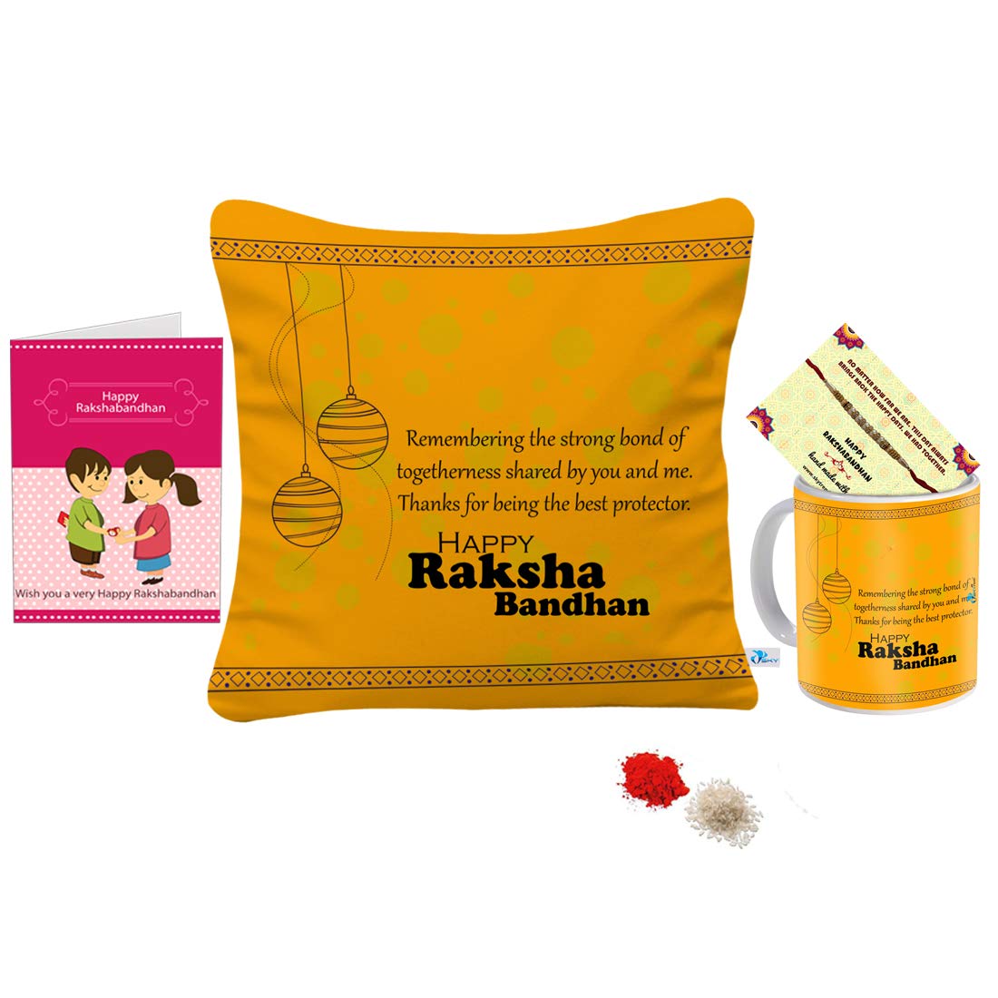 Buy SKYTRENDS Rakhi Gift for Brother Gift Set Hamper Quated Coffee Mug