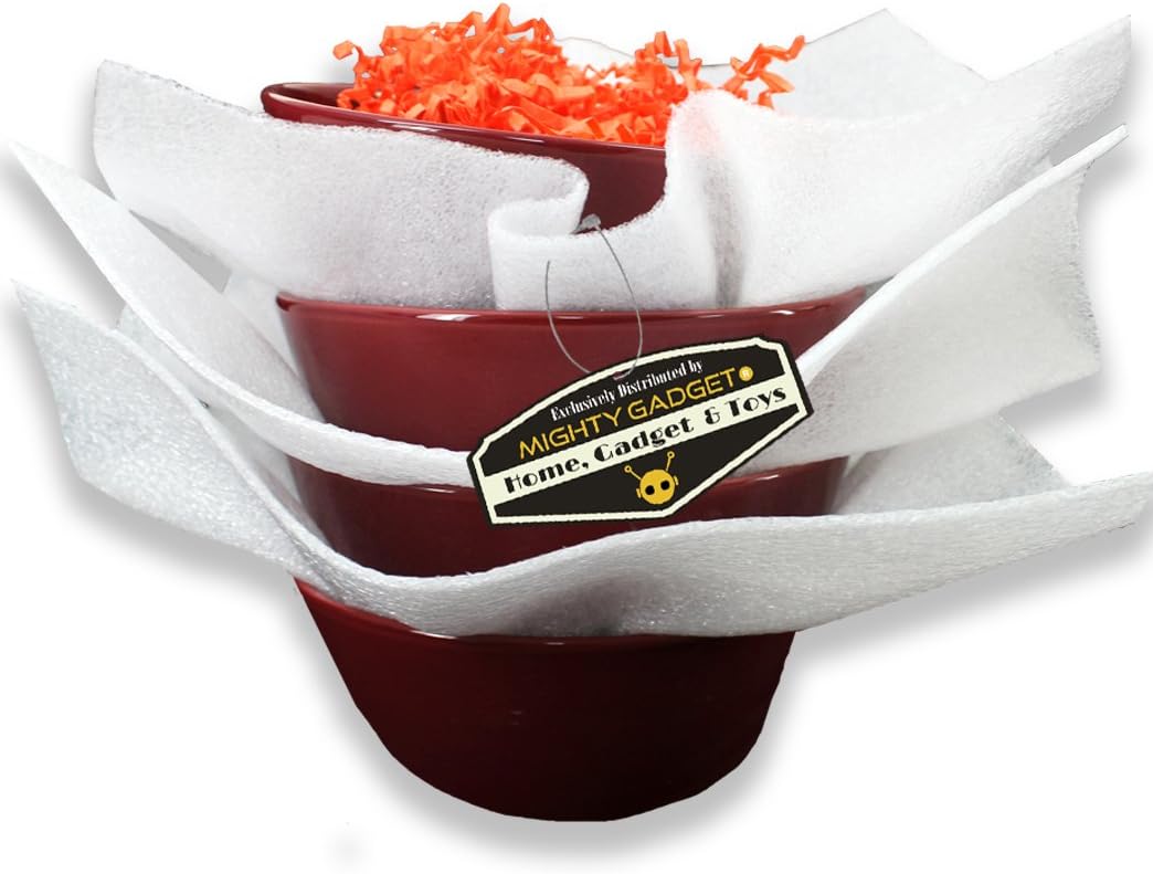 100 Pack Mighty Gadget (R) 12" X 12" X 1/16" Moving Supplies Packing Foam Sheets (White): Office Products