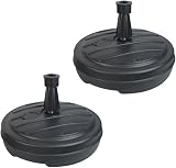 Guaranteed4Less Parasol Base Stand 13L Plastic Garden Beach Patio 40.5cm