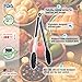 kitchen Tongs with Silicone Tips Set of 3-7, 9, 12 Inch Stainless Steel Kitchen Cooking Tongs Non-Stick Heavy Duty Locking Food Tongs for Cooking, Grilling, Serving, Fish and Salads (Black)