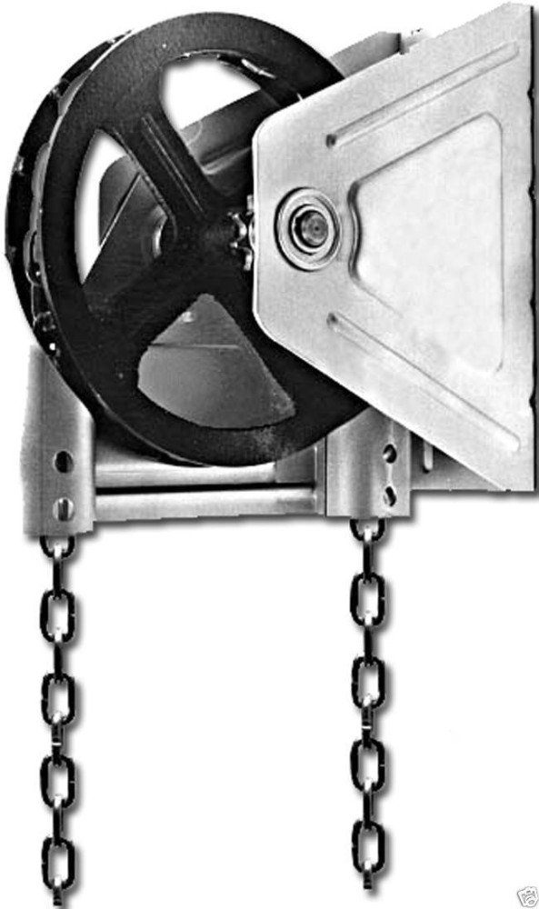 Garage Door Chain Hoist Wall Mount Gear Reduced 2000R Amazon.co