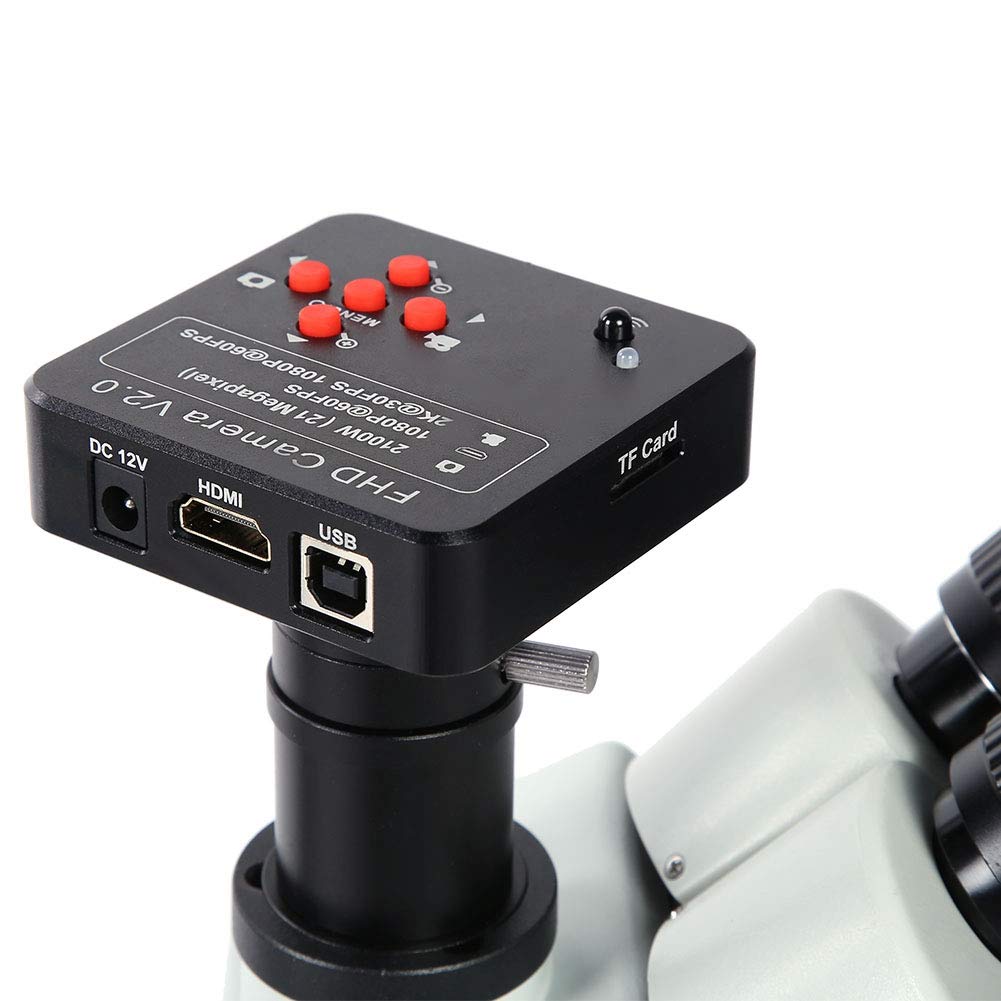 Camera for Microscopes,HDMI USB Industry Microscope Camera 1080P 21MP 2K Cmount Video Camera