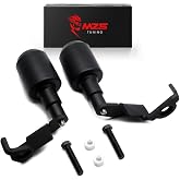 MZS Motorcycle Frame Sliders Aluminum for CBR1000RR 2017-2020 | Black No Cut Wheel Crash Protector Guards, Bodywork Engine Fairing Stator Side Tip-over Protection, Anti-Falling Drop Pad Kit