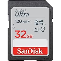 SanDisk 32GB 3-Pack Ultra SDHC UHS-I Memory Card (3x32GB) - SDSDUN4-032G-GN6IM