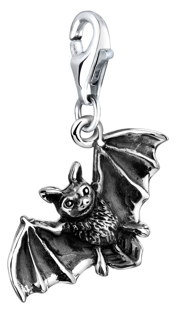 Nenalina 713201-000 circus elephant charm pendant in 925 sterling silver, fits all common charm systems.