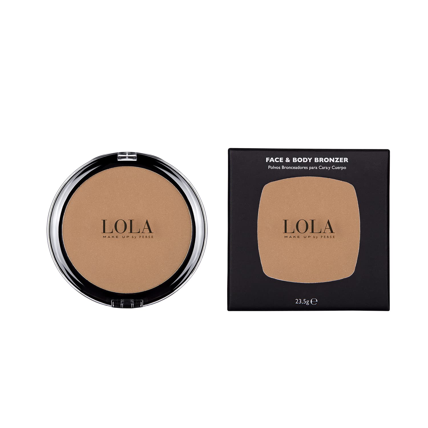 Lola Make-Up Face & Body Bronzer, Golden Brown With Spf 15, Tyrosine Tan Enhancement, High Coverage, Mineral Oil Free, Vegan No. 002