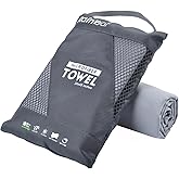 Rainleaf Microfiber Towel Perfect Travel & Gym & Camping Towel. Quick Dry - Super Absorbent - Ultra Compact - Lightweight. Suitable for Trip, Beach, Shower, Backpacking, Pool