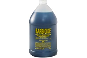 BARBICIDE Disinfectant Concentrate – Gallon 128 FL Oz | EPA-Registered, Professional Strength for Salons, Barbershops & Home Use | Kills Bacteria & Viruses, Anti-Rust Formula