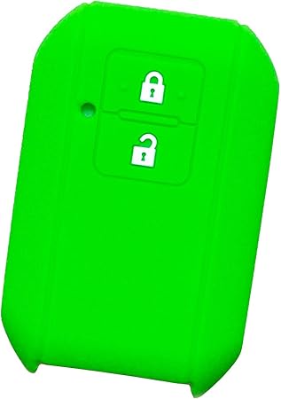 Amazon Ikt スズキ車用 スマートキーシリコンカバー 2ボタン グリーン ワゴンr ワゴンrスティングレー 新型ジムニー 新型ジムニーシエラ スイフト クロスビー Xbee など 専用設計でピッタリサイズ 傷防止に最適 さらさらシリコンで手触り快適 鈴木suzuki車用