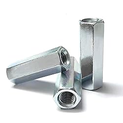NIDAYE 10 Packs 5/16"-18 Rod Coupling Nuts, Metric