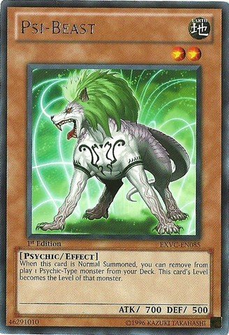 Yu-Gi-Oh! - Psi-Beast (EXVC-EN085) - Extreme Victory - Unlimited Edition - Rare