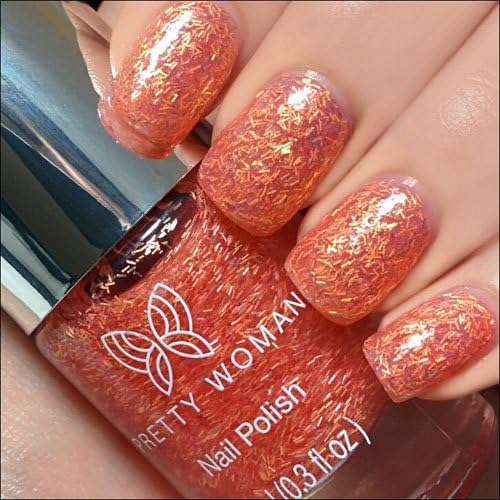 Pretty Woman Feather Collection Nail Polish 10ml (0.3 fl oz) - Red Cardinal