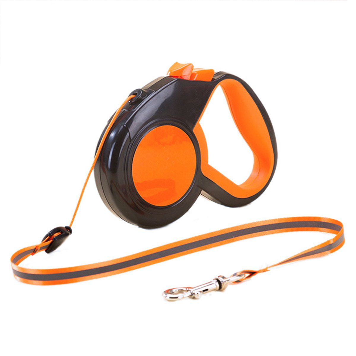 PETCUTE Retractable Dog Lead Dog Leash Reflective Dog Walking Leash Training Leash One-handed Braking For Small and Medium Dog and Cats
