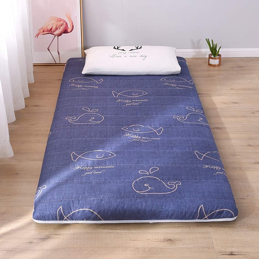 WYJHNL Mattress Pad Thicken Folding Tatami Mattress for Home, Floor, Student Dormitory, Bed,B,90x200cm(35x79inch)
