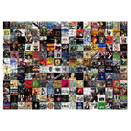 Greatest Rock Albums of All Time 1000 Piece Jigsaw Puzzle & Galaxy