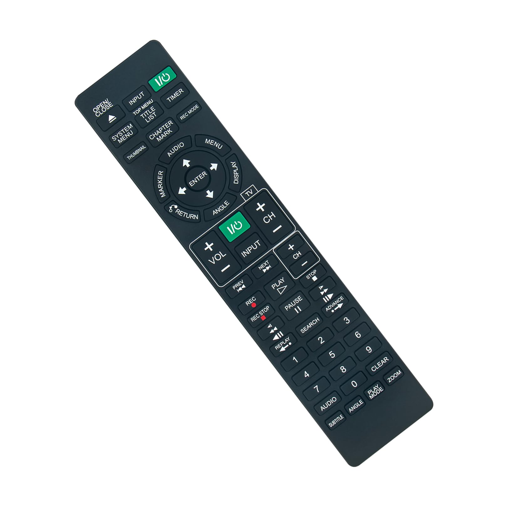 RMT-D257A Replacement Remote Control -VINABTY-fit for Sony DVD Player Recorder RMTD257A remote control RDR-HXD1070 RDR-HXD770 RDR-GX380 RDR-GX360 RDR-HXD995 RDR-HX722 RDR-GX257