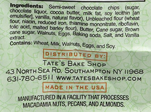 Tate's Chocolate Chip Walnut Cookies, 3 Pack - Image 4