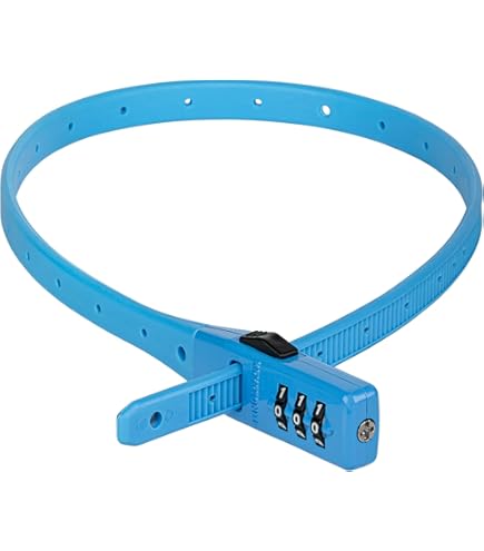 Kryptonite Click Lock Zip-Tie Bike Lock, Lightweight Anti Theft