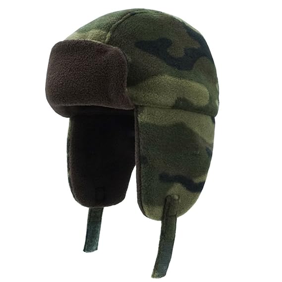 baby camo winter hat