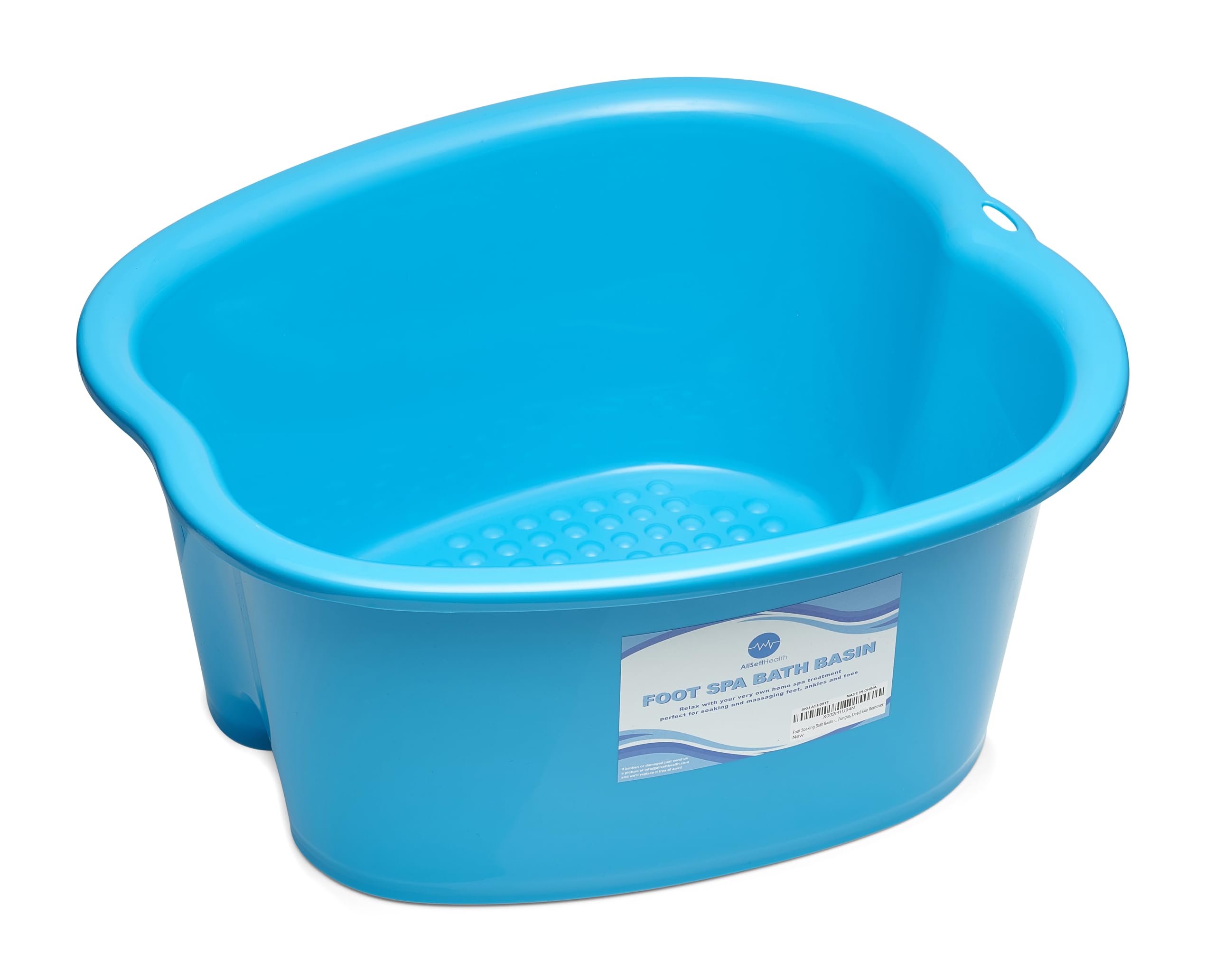 AllSett Health Foot Soaking Bath Basin – Large