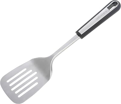 Wiltshire Aspire Slotted Turner Stainless Steel with Anti-Slip Handle