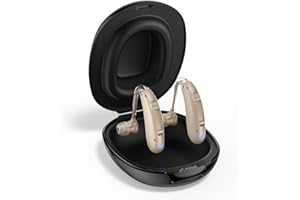 HOMULTUIN Hearing Aids,Hearing Amplifiers for Seniors with Noise Cancelling,Rechargeable Hearing Aids for Hearing Loss Seniors and Adults,OTC Hearing Aid with Volume Control and Natural Sound (Beige)