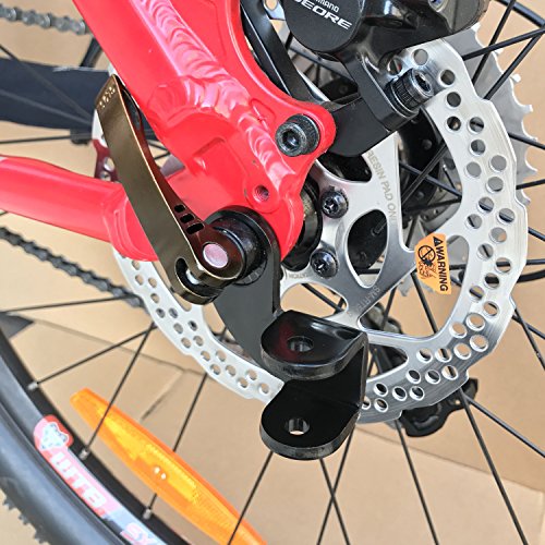 ODIER Bike Trailer Coupler 12.2MM Steel Hitch for Burley Trailers Hitch Replacement (90° Coupler)