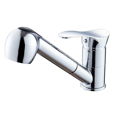 SOQO Küchenarmatur mit ausziehbarem brause Wasserhahn Waschtischarmatur Wasserhahn Spültisch Armatur Küche Armatur EU Standar