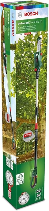 Bosch UniversalChainPole 18 Cordless Pruner 18V with 2.5Ah Battery and Charger view 6