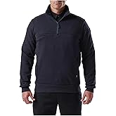 5.11 Tactical Men's Job Shirt 1/4 Zip 2.0 – Water-Resistant Fleece, 100% Cotton, Style 72534ABR
