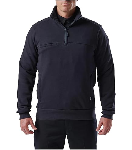 5.11 Tactical Series 72314 1/4 Zip Job Shirt (Black, Small
