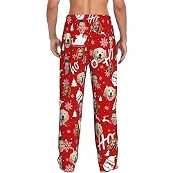 Custom Face Pajama Pants - Personalized Christmas