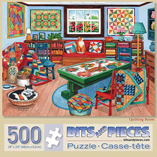 Bits and Pieces 500 Piece Jigsaw Puzzle for Adults 18" X 24