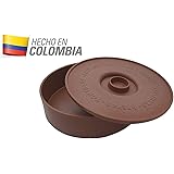 IMUSA USA MEXI-1000-TORTW Tortilla Warmer Terracota 8.5-Inch, Light Brown Brick Color