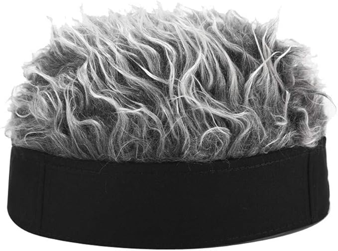 Amazon Dzkウィッグ メンズ キャップ ブラック帽子 グレーウィッグ お下げ 10種類 カジュアル カッコイイ 日常用 Cosplay ロック ヒップホップ バンド ゴルフ ブラック帽子 グレーウィッグ キャップ 通販