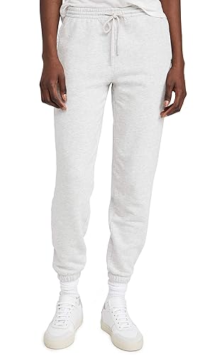 Vince Women's Essential Jogger, Light Heather Grey, Large in Oman