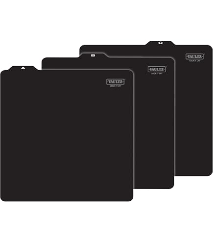 Music Collection Organization 12 Record Divider Cards - Black Sloped ...