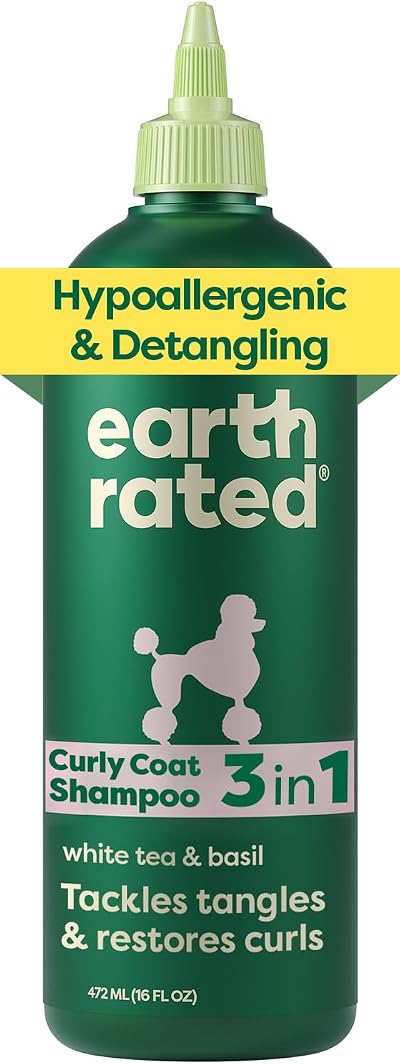 Earth Rated 3-in-1 Detangling Dog Shampoo & Conditioner 473 ml White Tea