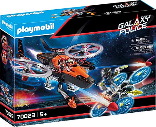 PLAYMOBIL Galaxy Police 70023 Pirates-Heli, ab 5 Jahren