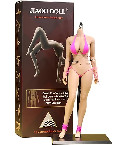 Amazon.com: 1/6 Scale Female Body, 12inch Super Flexible