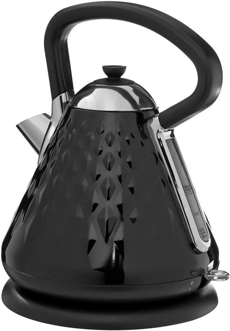 EGL Black Diamond Pyramid Kettle Amazon.co.uk Kitchen & Home
