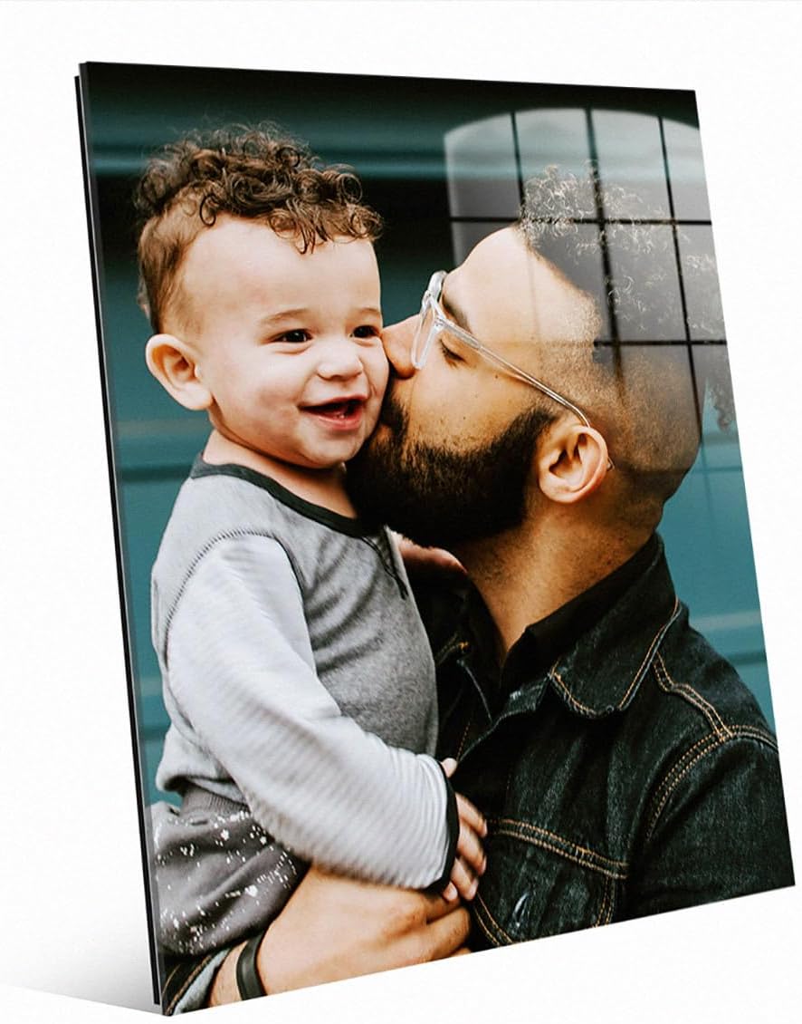 Wall Décor - Picture Wall Art Your Photo on Custom Glass 11 x 14 Vertical Print