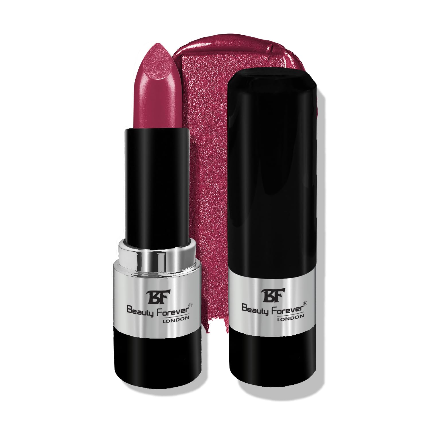 Beauty Forever Colour Fabulous Metallic Shine Lipstick, Glittery & Satin Touch, Available in 14 Shades, 3gms (212 Real Amethyst)