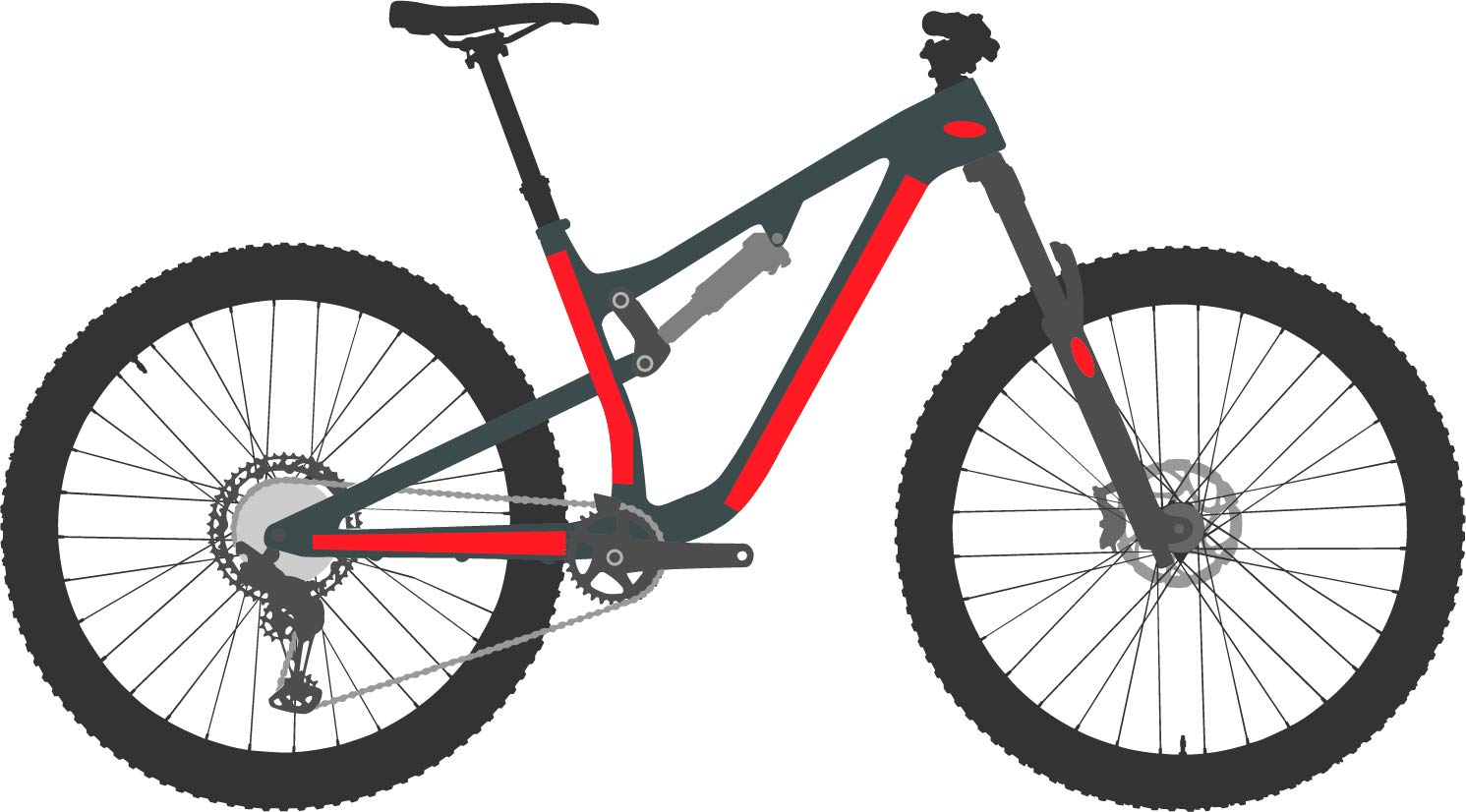 BikeShield Full Pack Frame Protection - Transparent Gloss