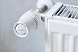 Danfoss Redia Ra Click Thermostatic Radiator Valve with Liquid Bellow view 3