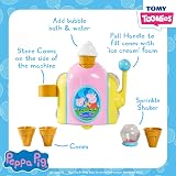 Toomies Peppa Pig Bubble Ice Cream Maker Bath Toy 18 Months view 2